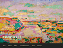 Tablet Screenshot of fauvismart.com